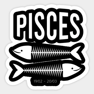 Pisces sign Sticker